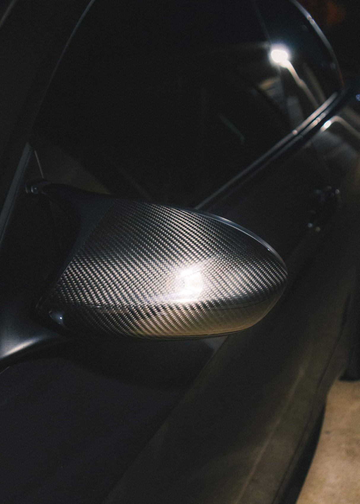 Dry Carbon Fiber Direct Replacement Mirror Covers (BMW E9X M3 / E82 1M) - MidWest Bimmer Supply