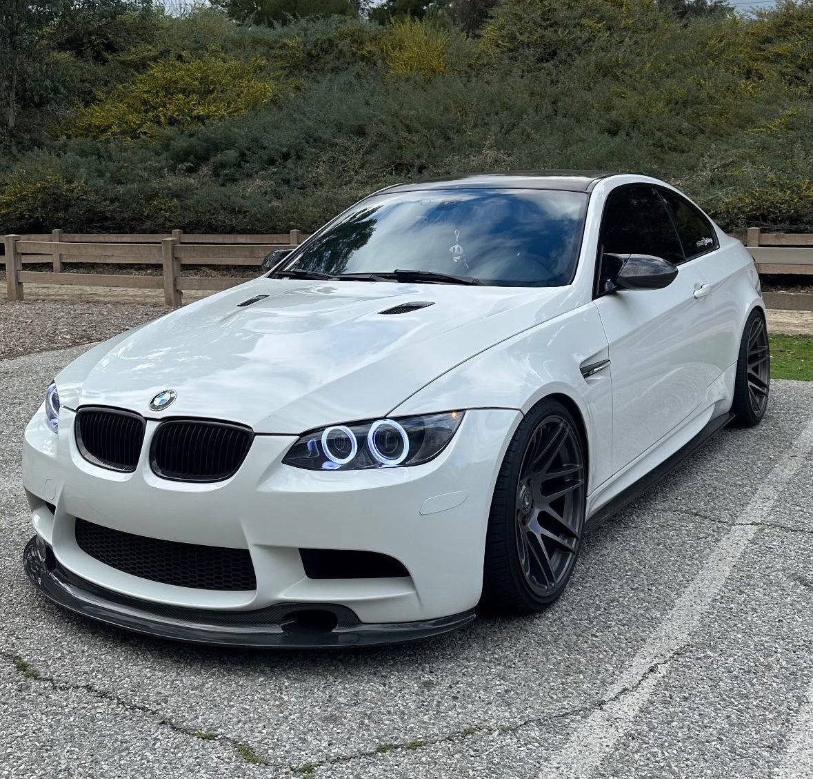 E9X M3 GT4 V2 Carbon Fiber Front Lip - BMW E90 E92 E93 M3