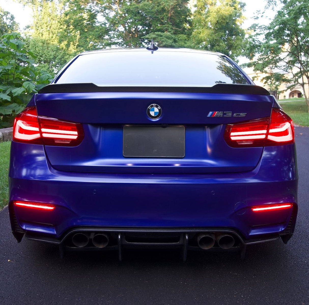 Carbon Fiber PSM Style Rear Diffuser (F80 M3 | F82/F83 M4) - MidWest Bimmer Supply
