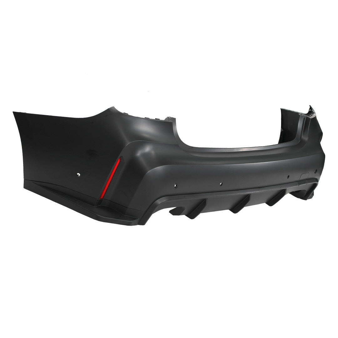 2019-2022 BMW PRE-LCI G20 3 Series, M3 Style Rear Bumper