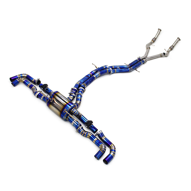 Audi SQ8 Valved Exhaust System W/ Midpipes - Audi SQ8 4.0T 2018-2024