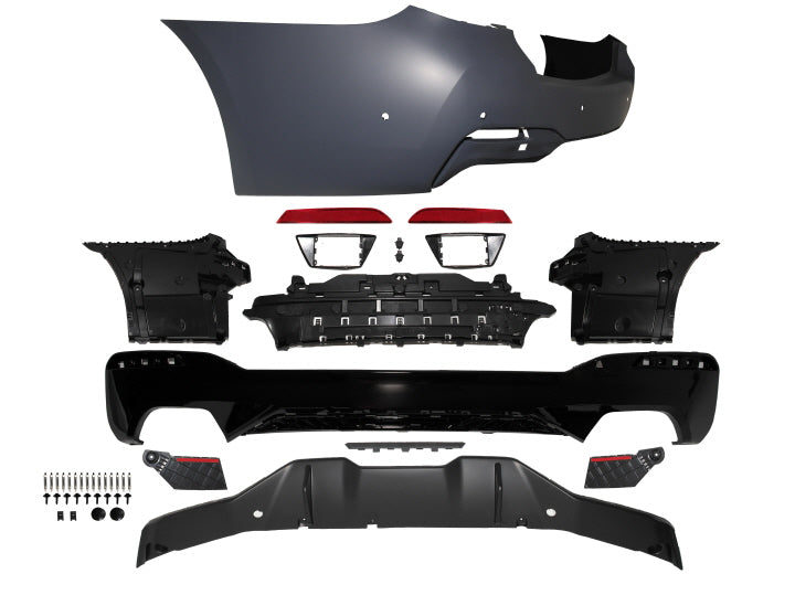 2021-2023 BMW G30 LCI Rear Bumper W/ PDC Covers