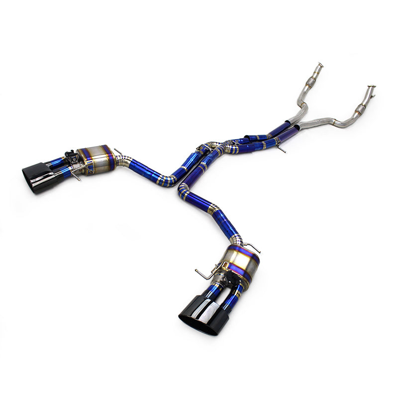 Audi RS6/RS7 C8 Valved Exhaust System W/ Midpipes - Audi RS6 RS7 C8 4.0T