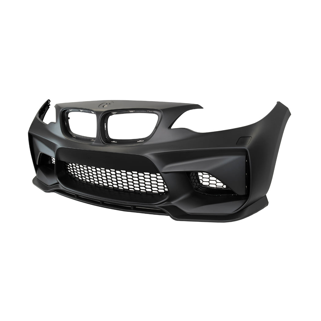 2013-2019 F22/F23 BMW M2 Style Front Bumper w/o PDC Holes w/ Front LIP