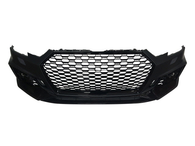 2017-2019 B9 Audi A4, RS4 Style Front Bumper W/ Grille