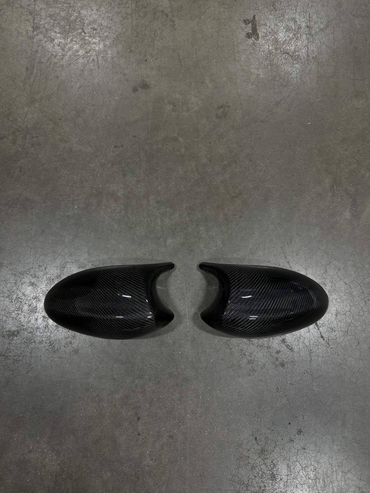 M3 Style Carbon Fiber ABS Mirror Cover Replacement Pre-LCI(BMW E82/E87/E90/E92/E93) - MidWest Bimmer Supply