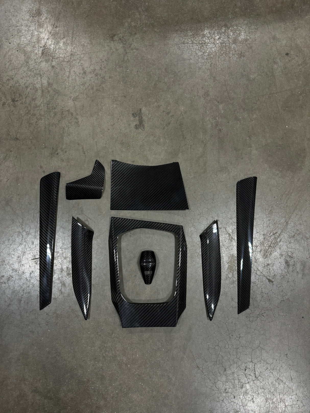 Dry Carbon Fiber Interior Trim Kit Stick On Type PRE-LCI (BMW G20) - MidWest Bimmer Supply