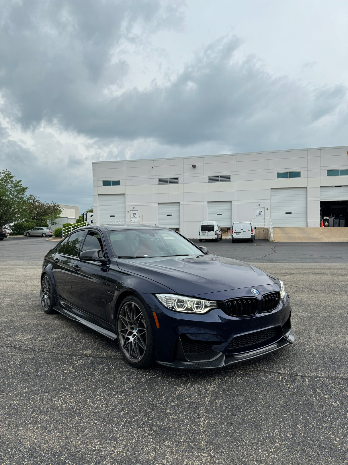 Carbon Fiber Varis Style Front Lip (F80 M3 | F82/F83 M4) - MidWest Bimmer Supply