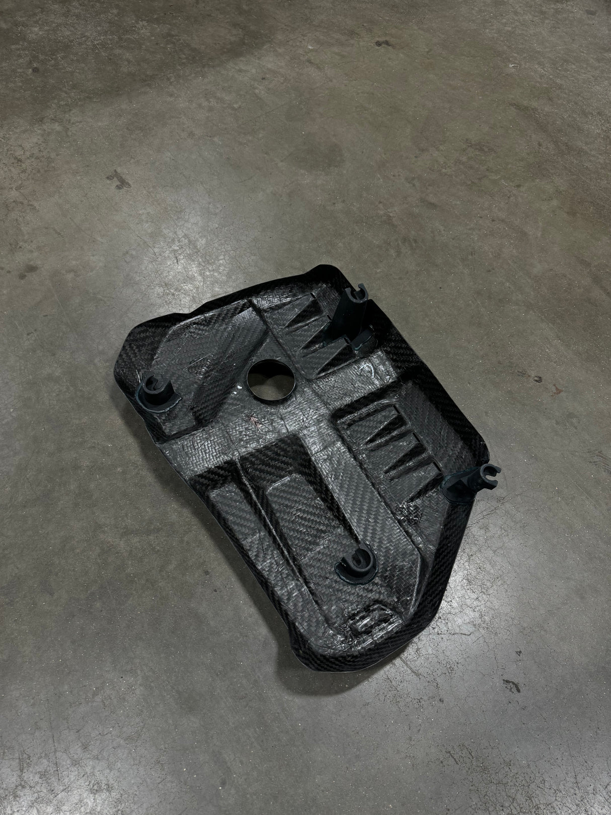 Dry Carbon Fiber Engine Cover Trim (BMW M3 G80 | M4 G82/G83) - MidWest Bimmer Supply