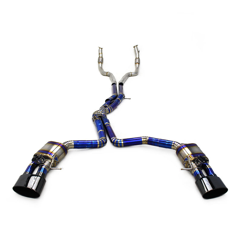 Audi RS6/RS7 C8 Valved Exhaust System W/ Midpipes - Audi RS6 RS7 C8 4.0T