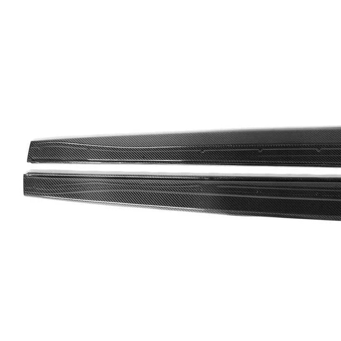 F32 Carbon Fiber MP Style Side Skirts - F32 F33 F36 4-Series M Sport