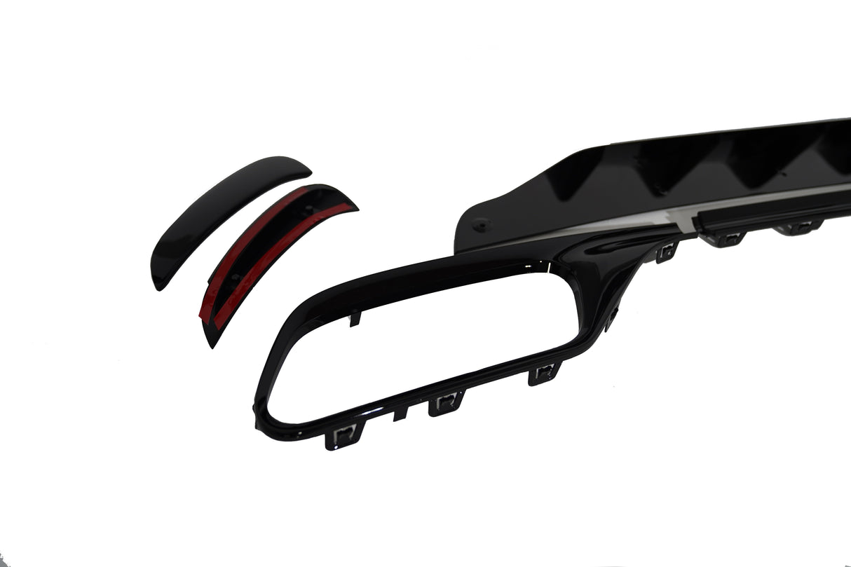 22+ Mercedes Benz W206 C Class, C63 AMG Style Rear Bumper