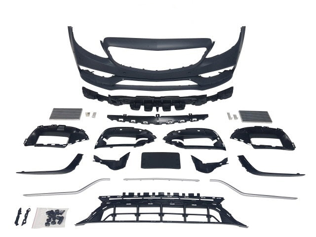 15-21 Mercedes Benz W205 C Class, Facelift C63 AMG Style Front Bumper