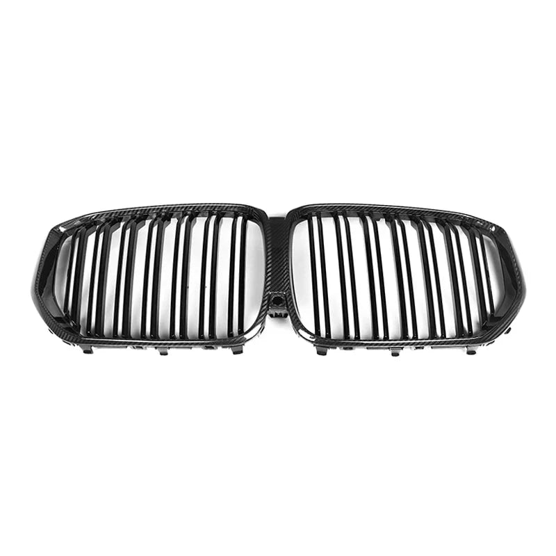 X5 Carbon Fiber Dual Slat Front Grille - X5 G05 PRE LCI
