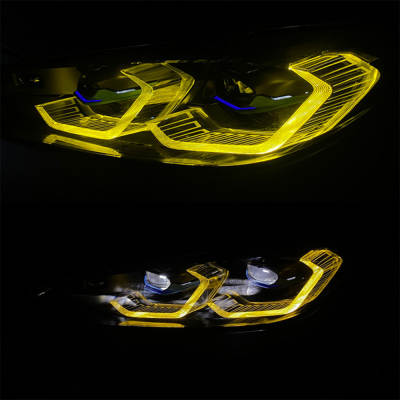 CSL Style Yellow DRL Module Set (BMW M3 G80 | M4 G82/G83) - MidWest Bimmer Supply