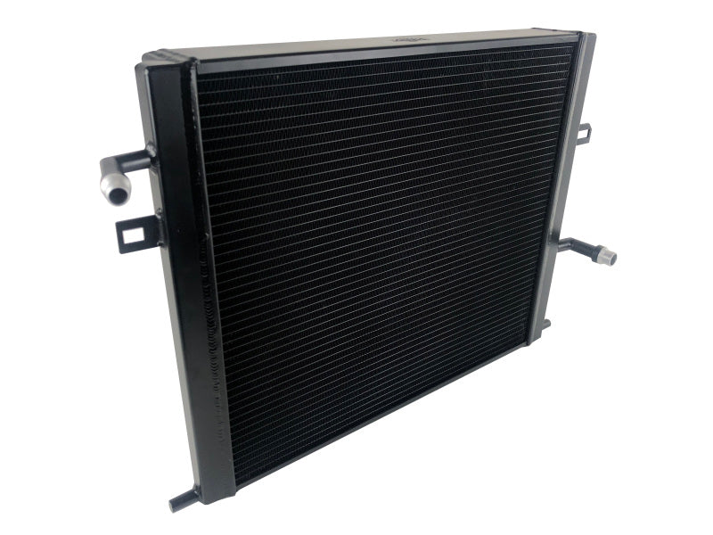 CSF Front Mount Triple-Pass Heat Exchanger w/Rock Guard - Black - BMW B58/ B48
