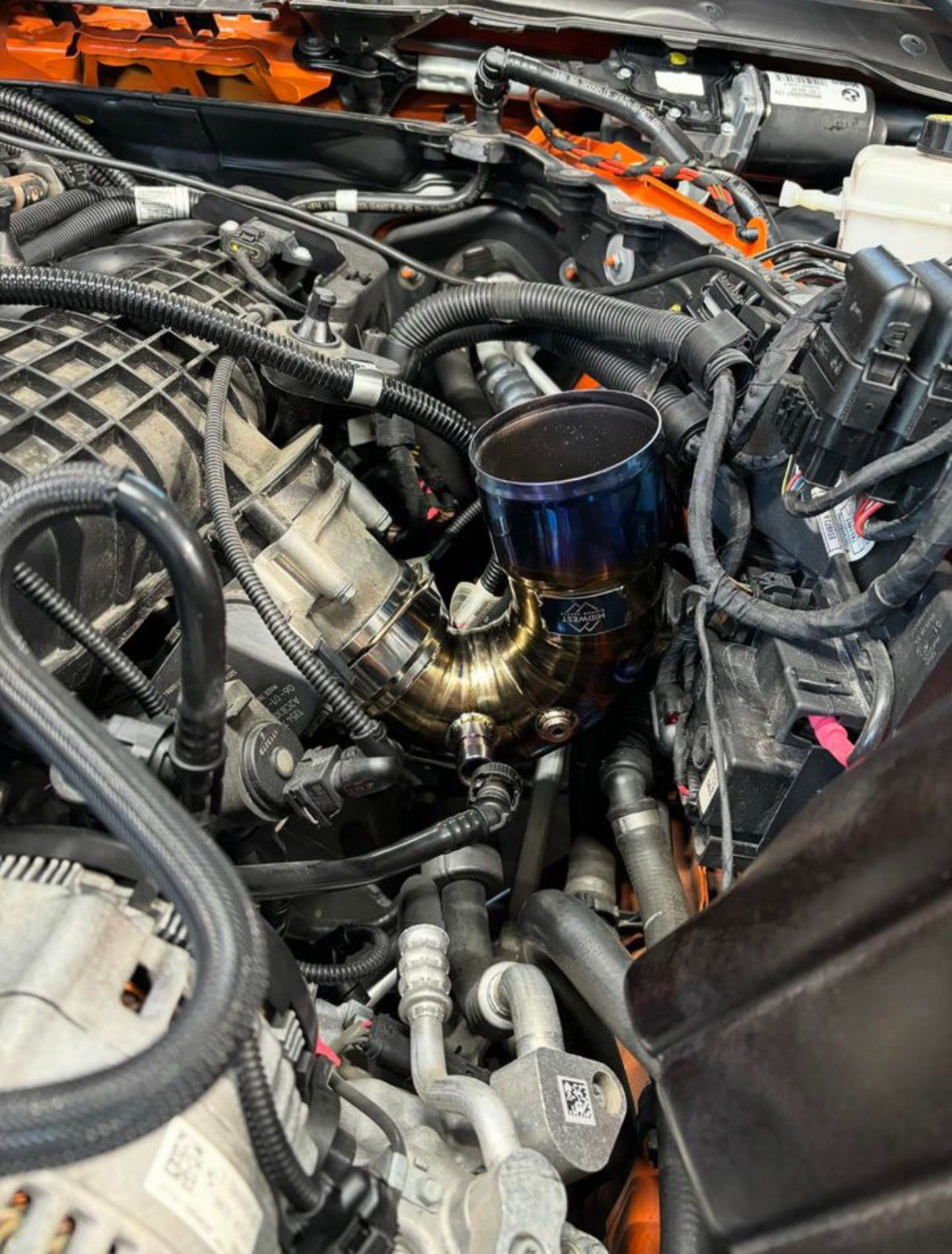 Titanium Intake/Charge Pipe/J-Pipe Set (F80 M3 | F82/F83 M4) - MidWest Bimmer Supply