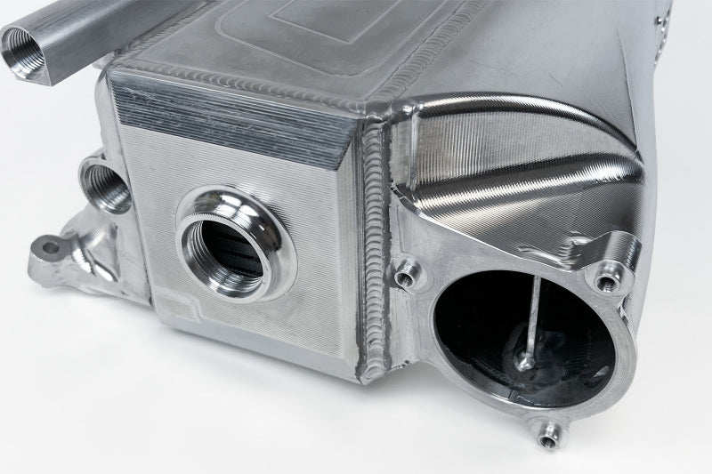 CSF Race X Charge-Air-Cooler Manifold - Raw Billet Aluminum Finish - BMW Gen-2 B58