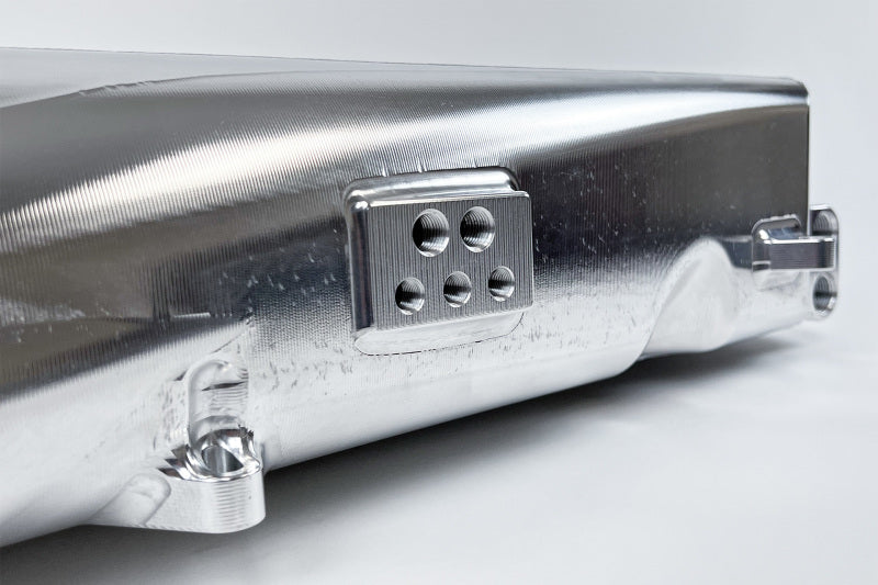 CSF Race X Charge-Air-Cooler Manifold - Raw Billet Aluminum Finish - BMW Gen-2 B58