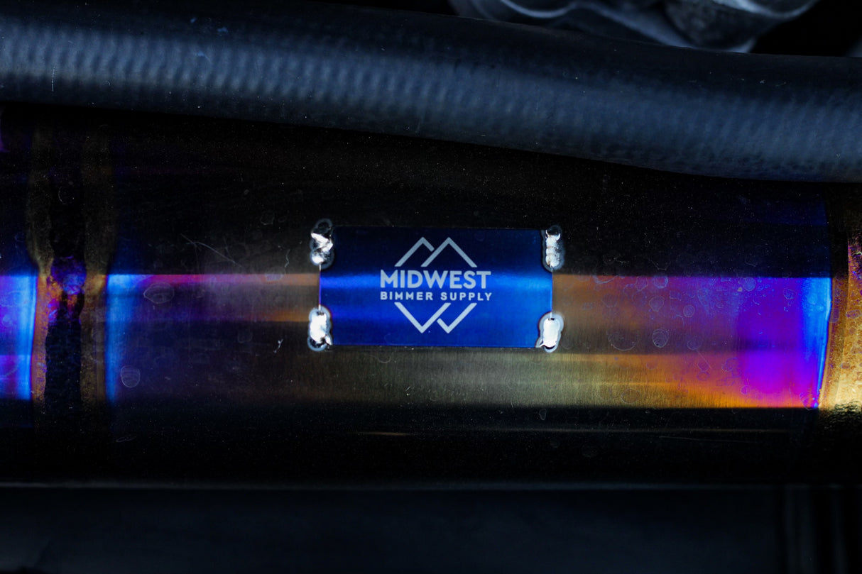 Titanium Intake/Charge Pipe/J-Pipe Set (F80 M3 | F82/F83 M4) - MidWest Bimmer Supply