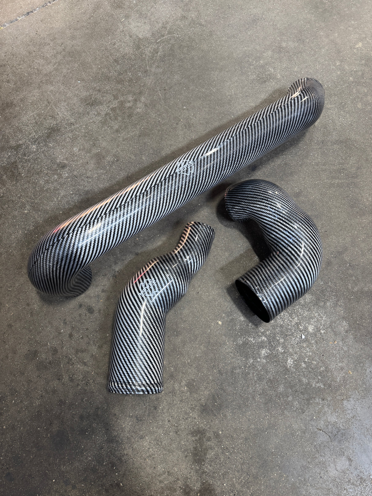 S55 Carbon Fiber Front Mount Intakes - BMW F80 M3 F82 F83 M4 F87 M2C