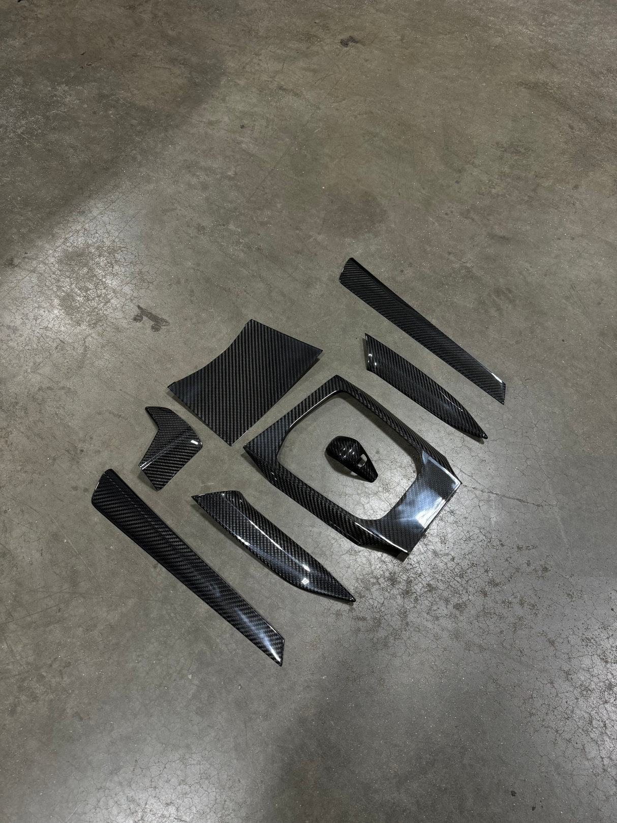 Dry Carbon Fiber Interior Trim Kit Stick On Type PRE-LCI (BMW G20) - MidWest Bimmer Supply