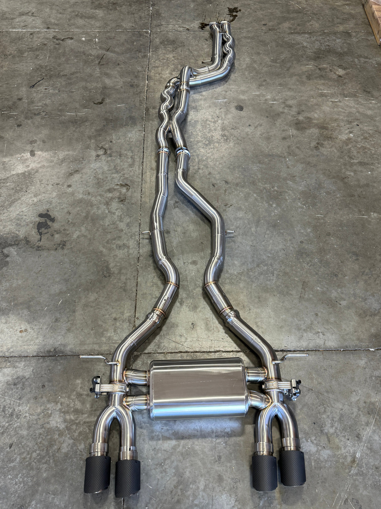 (Customizable) F8X M3/M4 Valved Exhaust System - F80 M3 | F82/F83 M4 S55 - MidWest Bimmer Supply