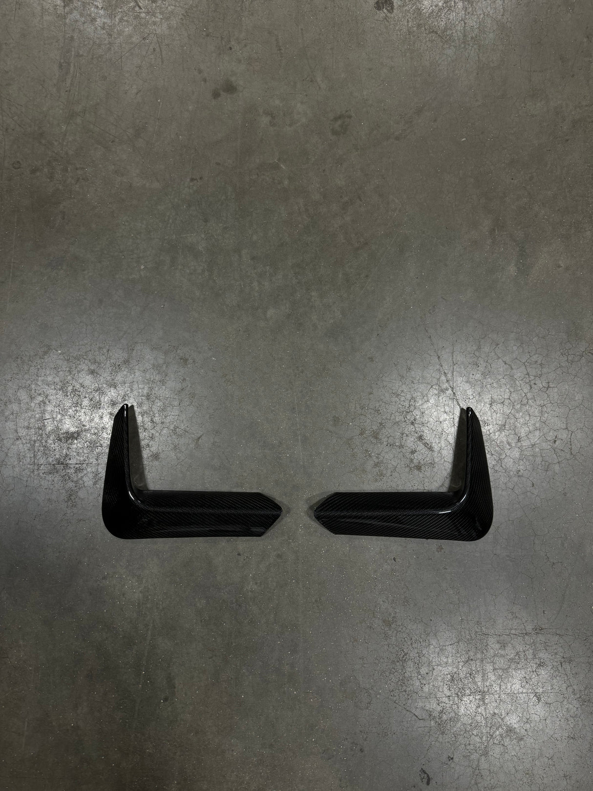 Dry Carbon Fiber OEM Style Rear Bumper Splitters (BMW M3 F80 | M4 F82/F83) - MidWest Bimmer Supply