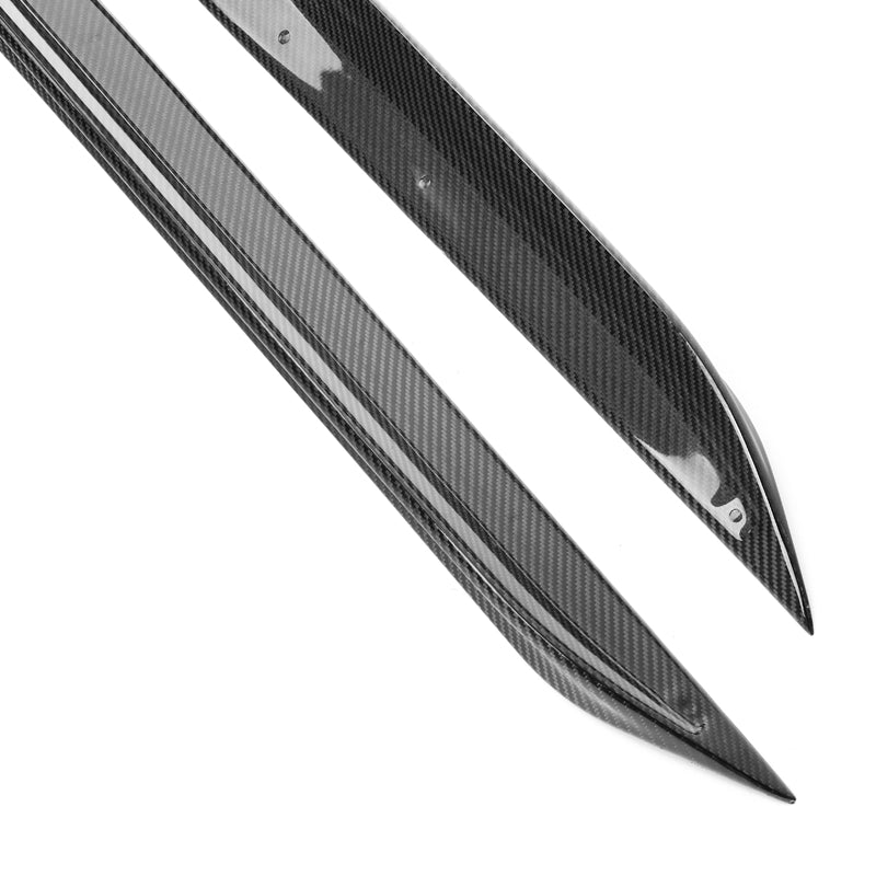 Dry Carbon Fiber M-Performance Style Side Skirts (G20 3-Series) - MidWest Bimmer Supply