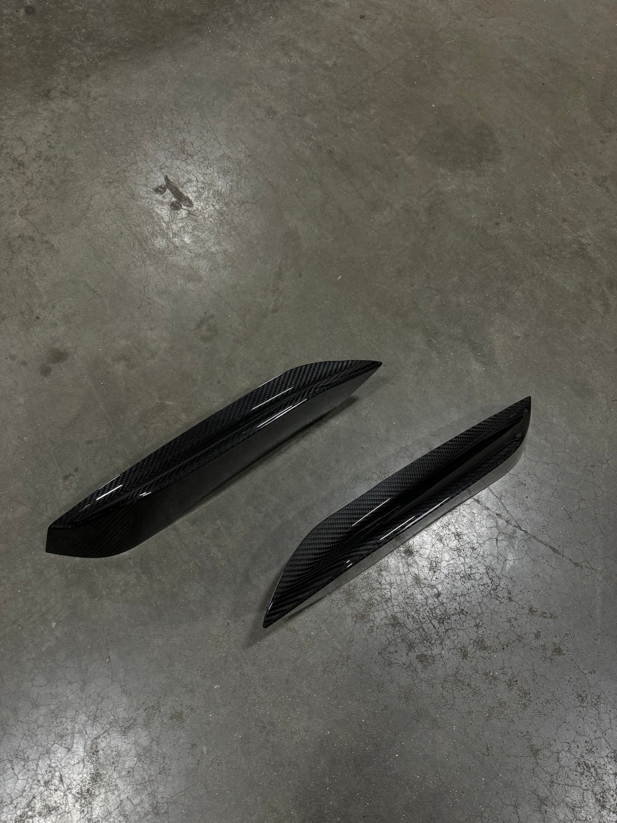 Dry Carbon Fiber Competition Style Front Bumper Upper Trim (BMW M3 F80 | M4 (F82/F83) - MidWest Bimmer Supply