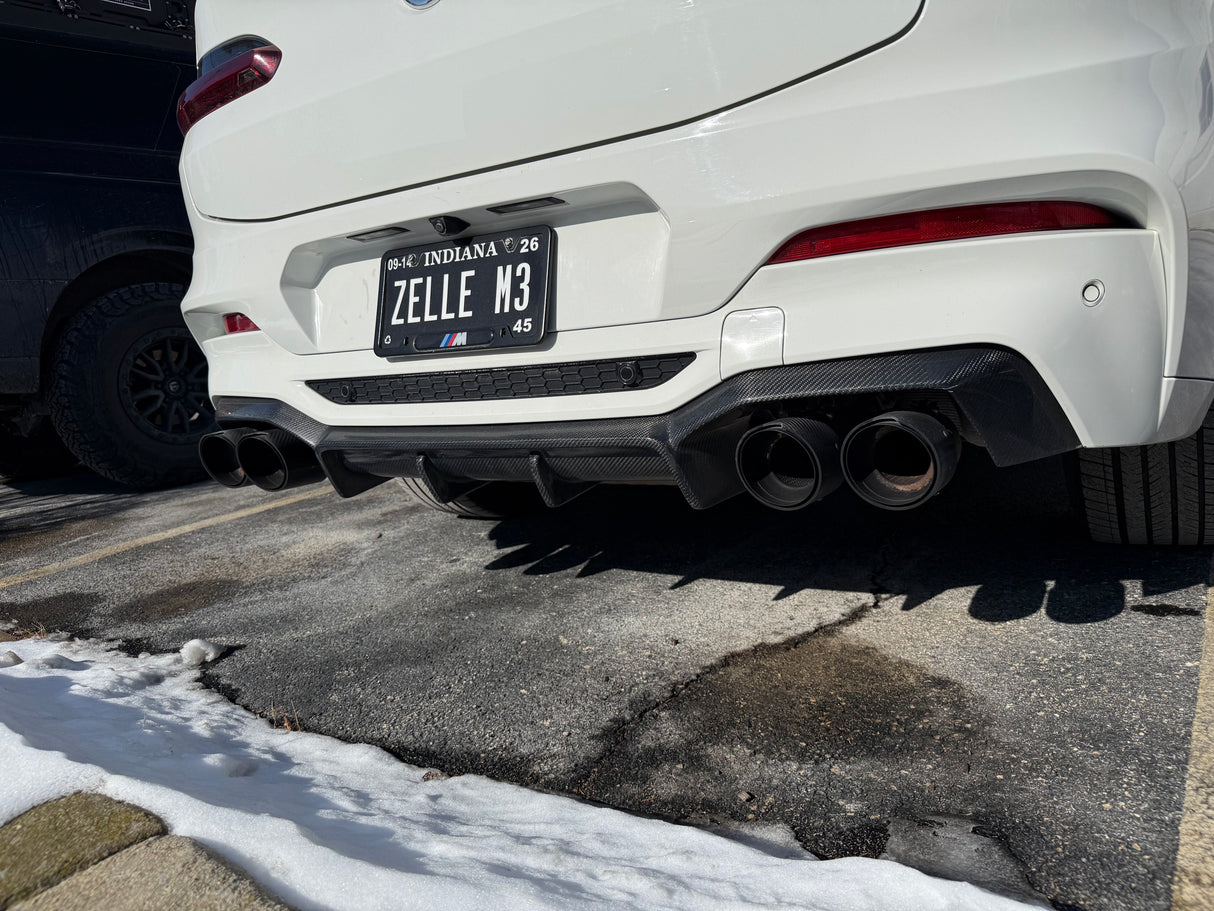 G02 X4M M Performance Carbon Fiber Rear Diffuser - G02 X4 X4M F98