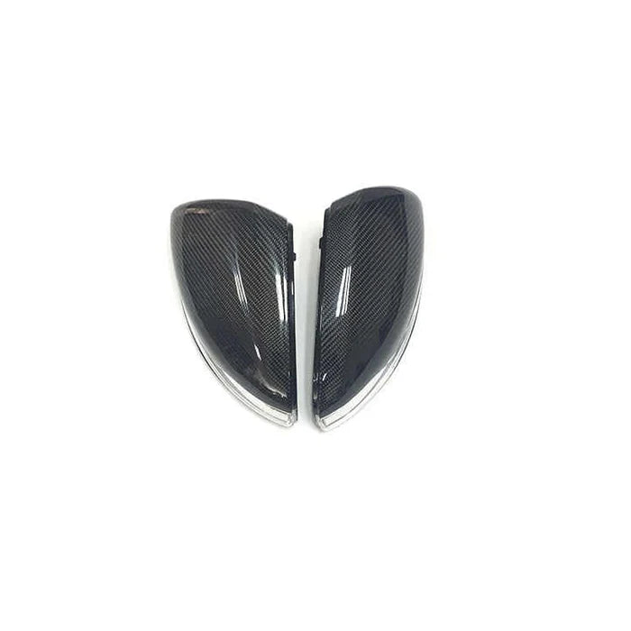 W205 Carbon Fiber Replacement Mirror Caps - W205 C300 C400 C43