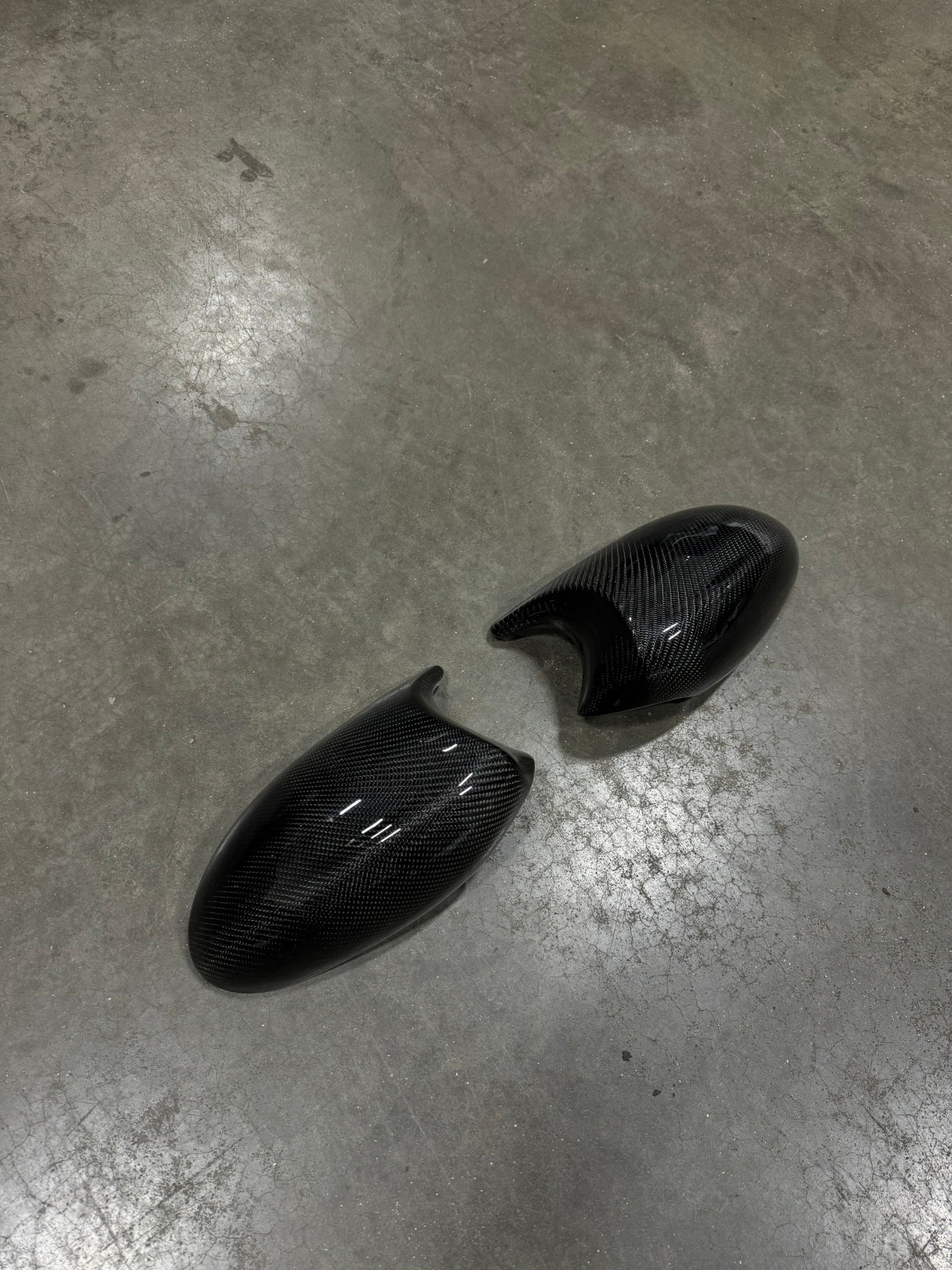 M3 Style Carbon Fiber ABS Mirror Cover Replacement Pre-LCI(BMW E82/E87/E90/E92/E93) - MidWest Bimmer Supply