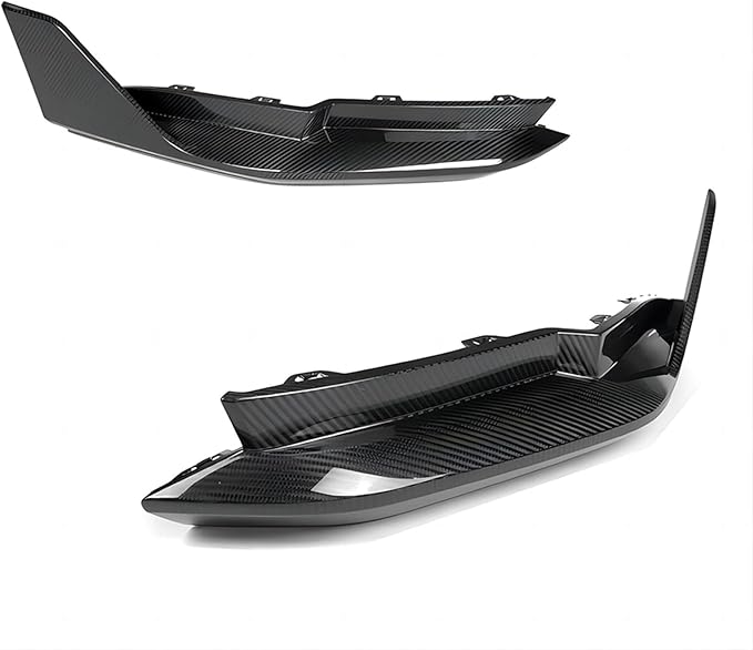 M-Performance Style Dry Carbon Fiber Rear Splitters (BMW G80 M3) - MidWest Bimmer Supply