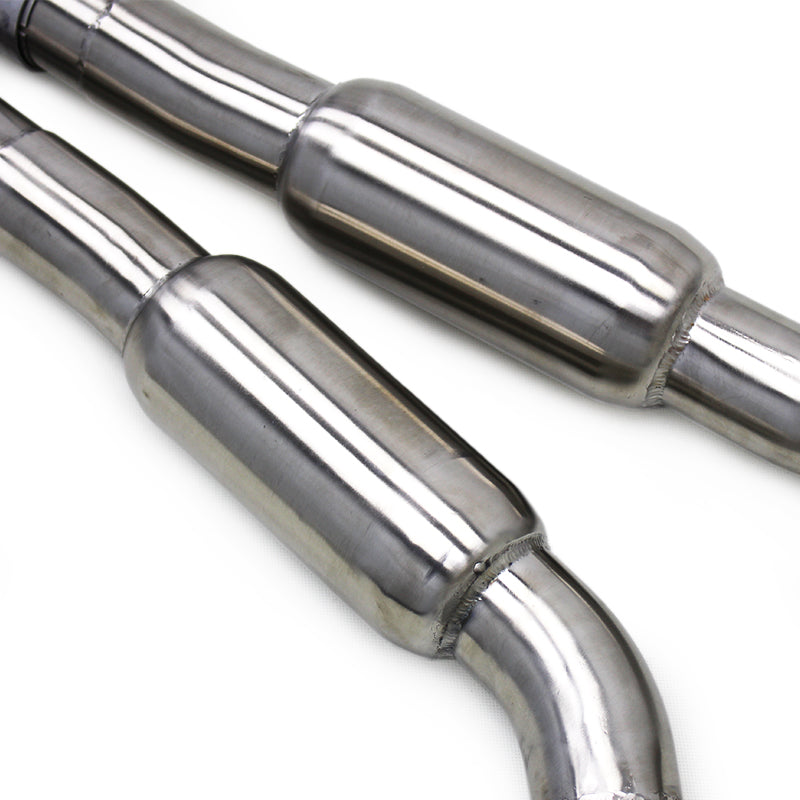 Audi B9/B9.5 S4 Valved Exhaust System W/ Midpipes - Audi B9 B9.5 S4 3.0T