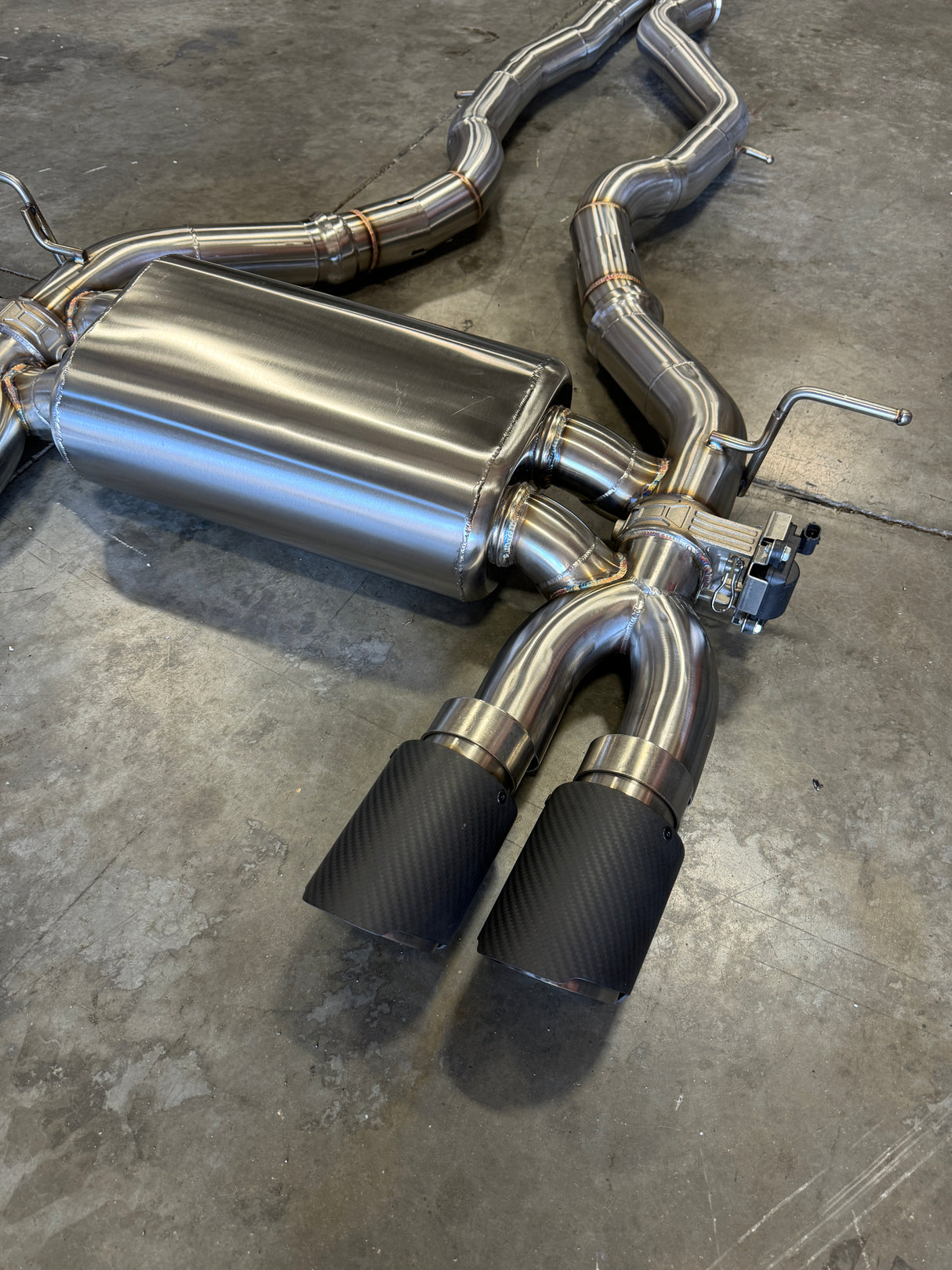 (Customizable) F8X M3/M4 Valved Exhaust System - F80 M3 | F82/F83 M4 S55 - MidWest Bimmer Supply