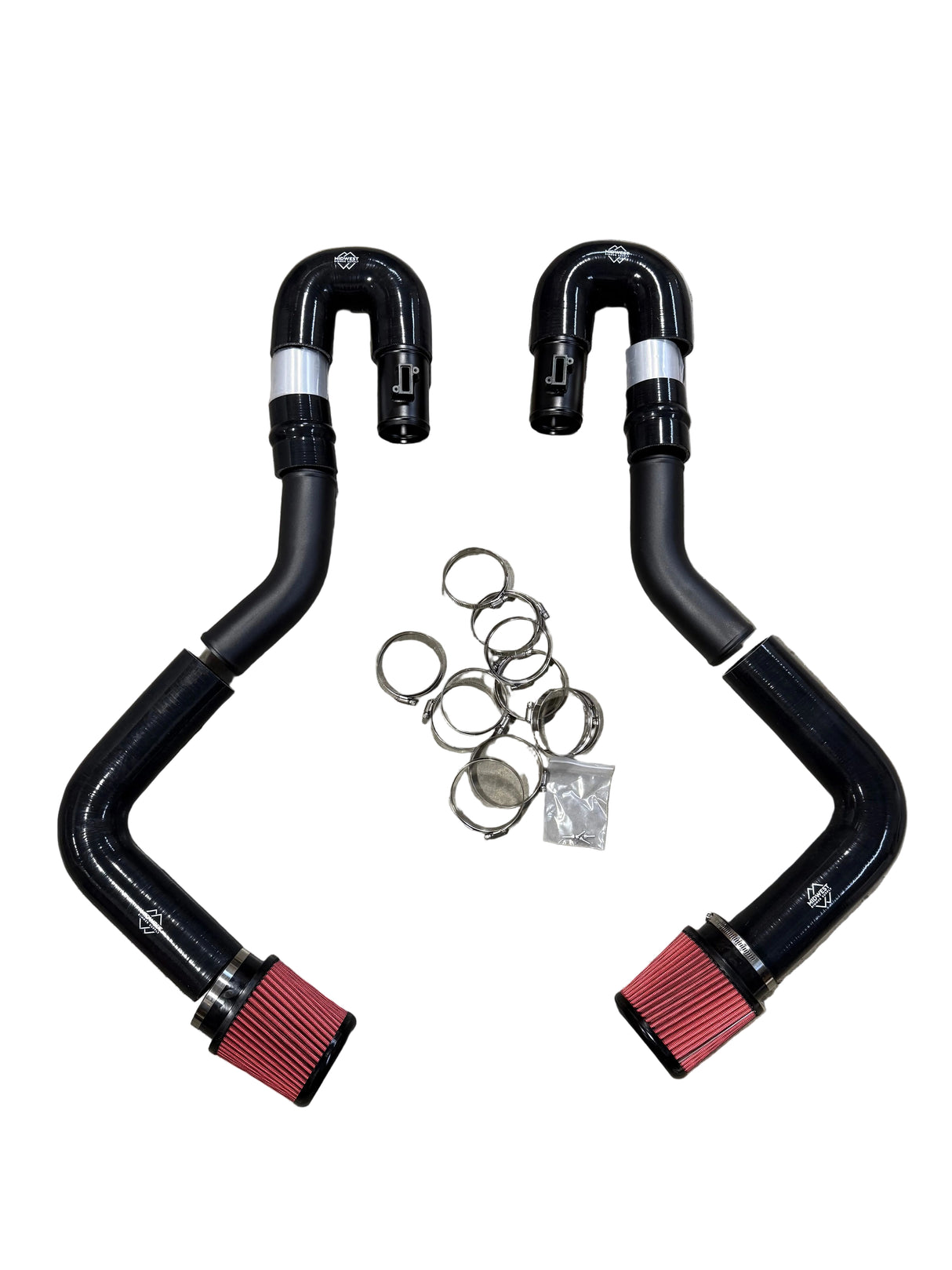 MBS N63 Front Mount Silicone Air Intakes – BMW F10 550i F12 650i F01 750i