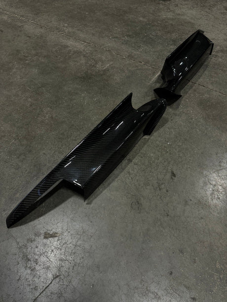 Dry Carbon Fiber Front Splitters - BMW E9X M3 - MidWest Bimmer Supply