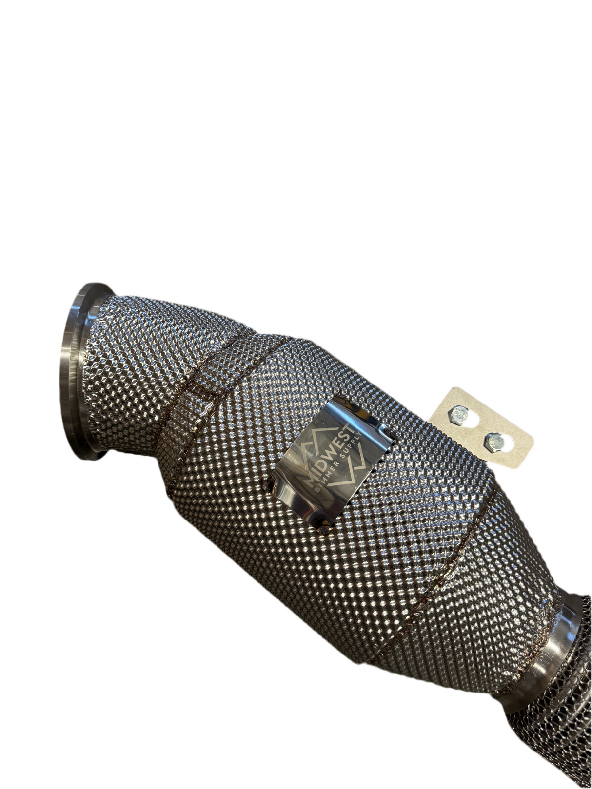 MBS 6” Fatboy B58 Catless Heat Shielded Downpipe - 240i 340i 440i 540i 640i 740i Gen 1 & 2 B58