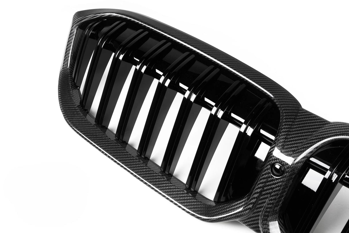 G20 Dry Carbon Fiber Front Grilles Single Slat (BMW 3-Series G20/G21/G28 LCI)