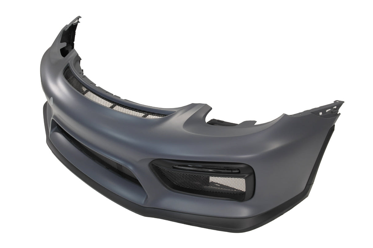 2013-2016 Porsche 981 Cayman Boxster, GT4 Style Front Bumper w/DRL w/o HL Washer WASHER