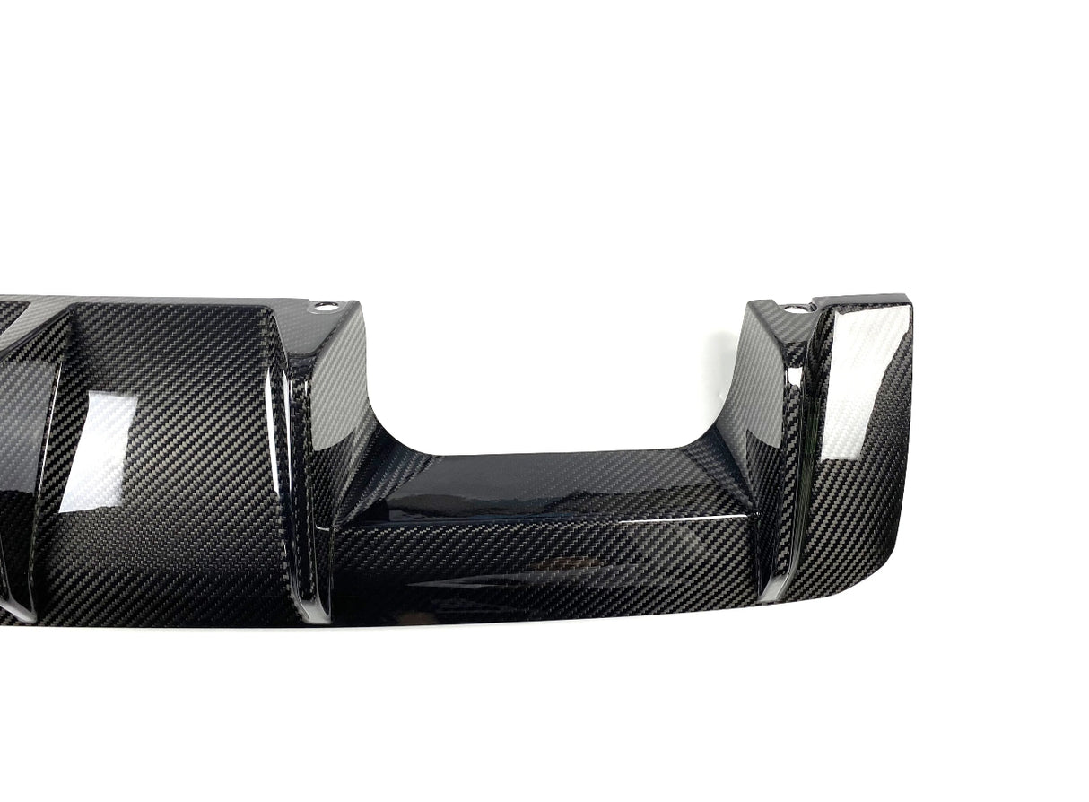 Dry Carbon Fiber OEM Style Rear Diffuser (G80 M3 | G82/G83 M4) - MidWest Bimmer Supply