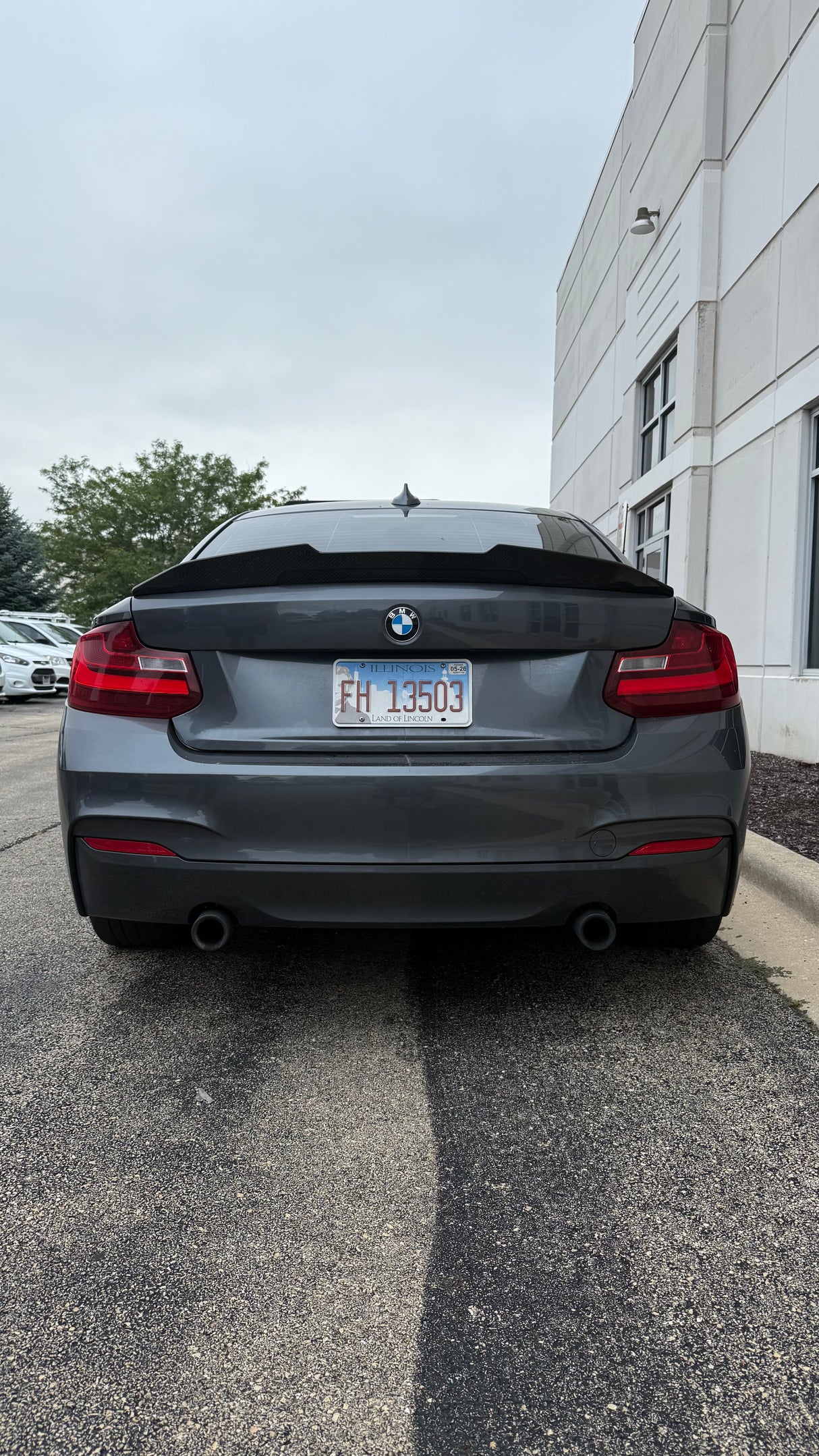 Carbon Fiber PSM Style Trunk Spoiler (F22 2-Series | F87 M2) - MidWest Bimmer Supply