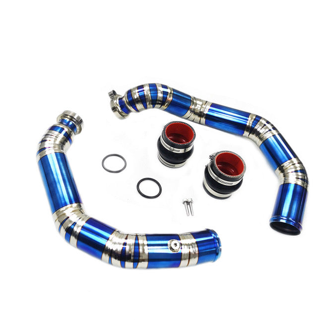 Titanium Intake/Charge Pipe/J-Pipe Set (F80 M3 | F82/F83 M4) - MidWest Bimmer Supply