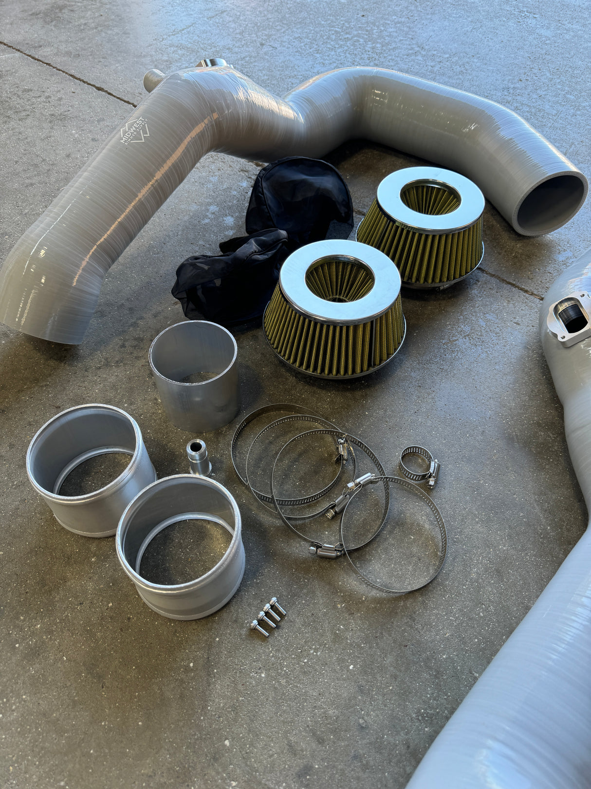 S55 Front Mount Silicone Intakes - F80 M3 | F82/F83 | F87 M2C - MidWest Bimmer Supply