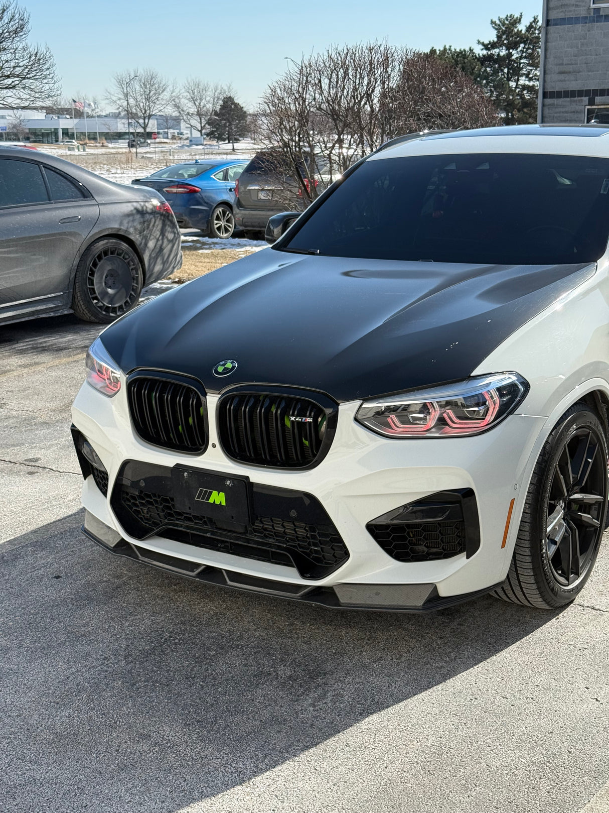 F97/F98 Carbon Fiber MP Style Front Lip - F97 X3M F98 X4M PRE LCI