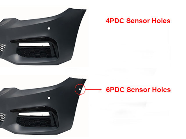 G30 5-Series Pre-LCI M Sport Style Front Bumper - G30 5-Series