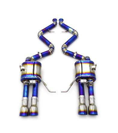 (Customizable) BMW E9x M3 AxleBack Valved Exhaust System (S65) - MidWest Bimmer Supply