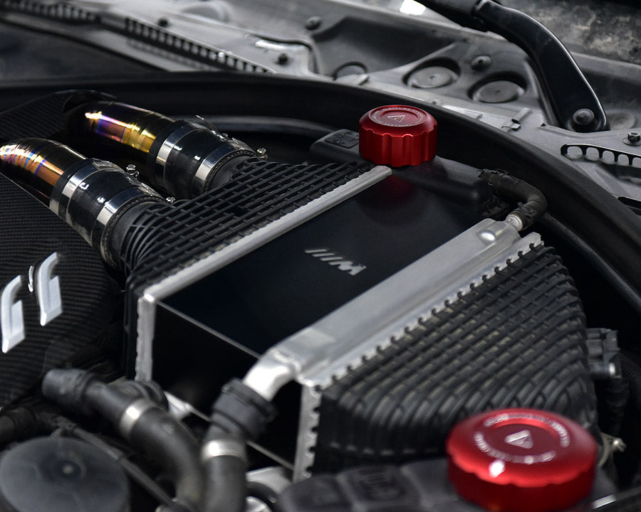 F8X S55 Stock Charge Cooler M Cover - BMW F87 M2C F80 M3 F82 F83 M4