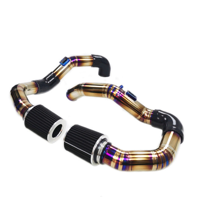 S55 Titanium Front Mount Intakes (F87 M2C | F80 M3 | F82/F83 M4) - MidWest Bimmer Supply